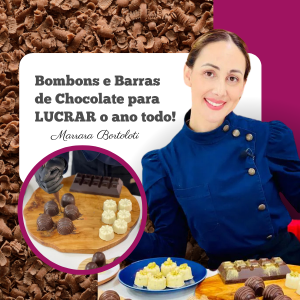 Bombons e Barras de Chocolate para Lucrar o ano todo! - Marrara Bortoloti | Hotmart