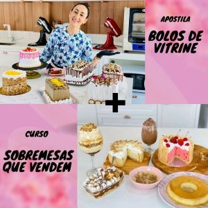 Ebook Bolos de Vitrine + Sobremesas que Vendem! - Marrara Bortoloti | Hotmart